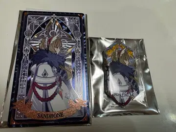 원신 서리불꽃 시리즈 산드로(괴뢰) 캔뱃지 카드