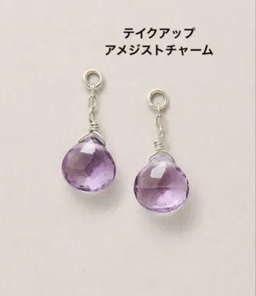 TAKE UP Palette K10 화이트 골드 자수정 참