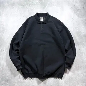 90s Fruit Of The Loom 카라 부착 Blank Sweat