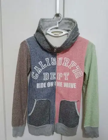 아메카지 캐주얼 후드티 믹스 더블 지퍼 35