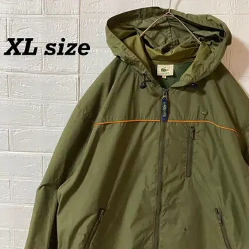 라코스테 90s 일본제 후디 나일론 자켓