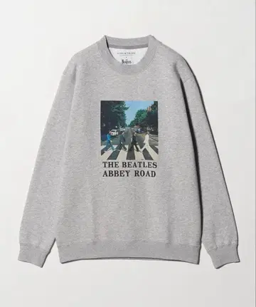 미사용 새상품 유나이티드 애로우즈 맨투맨 비틀즈