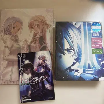 [미개봉 새상품급] 소드 아트 온라인 Blu-ray 특전 포함 4종 세트