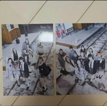 NiziU 전원 JYP POPUP Winter Trip 랜티큘러