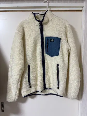 Wrangler 플리스 자켓 아이보리