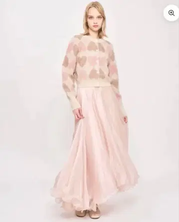 deicy 시어 플레어 스커트