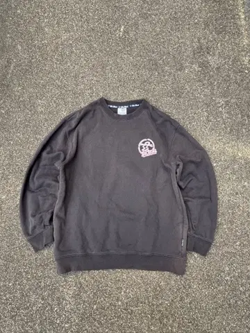 DAHUI archive 00s faded sweatshirt black