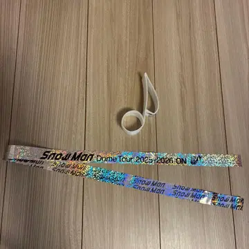 SnowMan 돔 투어 2025-2026 은테 풀사이즈, 낙하물 세트