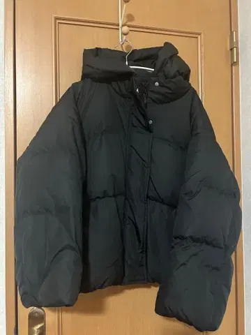 NATURAL BEAUTY BASIC 블랙 다운 자켓 15일까지