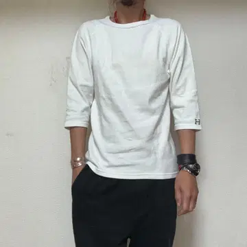 할리우드 런치마켓 스트레치 플라이 하프 슬리브 T셔츠 3