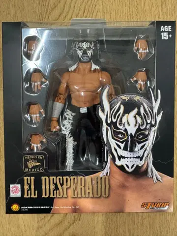 엘 데스페라도 피규어 화이트 블랙 마스크 스톰 콜렉티블즈