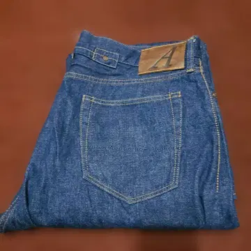 다크 네이비 새상품급 아나토미카 신치 벨트 데님 w36