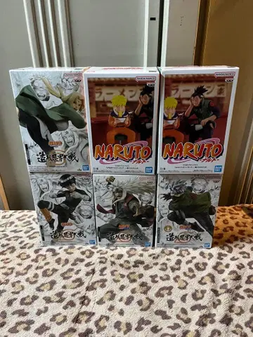 NARUTO 조형 인계대전 프라이스 피규어 6체 세트