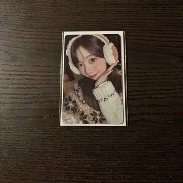 NiziU Winter Trip 팝업스토어 특전 카드 미이히