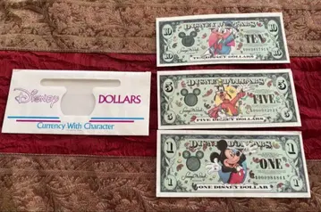 레어 Disney 디즈니 달러 디즈니 달러 세트 2000년