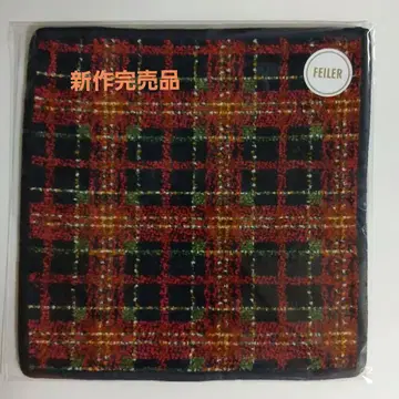 신상 완판템 페이 타월 손수건 타탄 무드