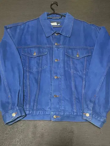 블루 데님 자켓 L 사이즈
