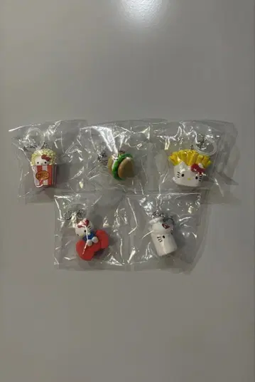 헬로키티 아메리칸 디자인 메지루시 액세서리 5종 컴플리트 세트