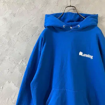 JERZEES 후드티 백프린트 영문 로고 와이드 소매 빅 루즈 IW21