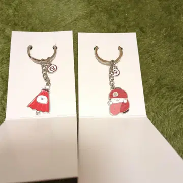 무섭지 않아 우사마루 요괴 저택 메탈 키링 2개 세트