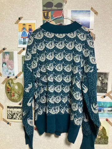 marble SUD 니트 스웨터 나마케모노 올 패턴