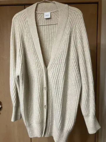 Spick & Span 아이보리 니트 가디건