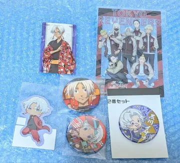 도쿄 리벤저스 쿠로카와 이자나 캔뱃지 클리어 카드 스티커