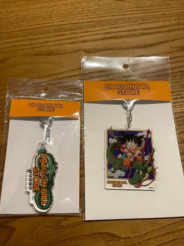 드래곤볼 스토어 아크릴 키링 2세트