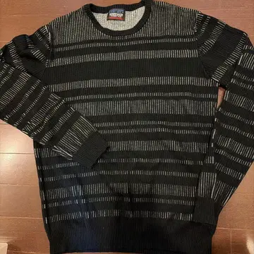 니콜 니트탑 블랙 46 사이즈 M