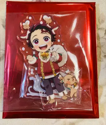 귀멸의 칼날 ufotable 카페 크리스마스 아크릴 스탠드 카마도 탄지로