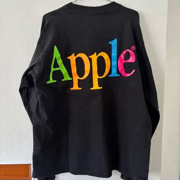 90's Apple 긴팔 T셔츠 XL think different