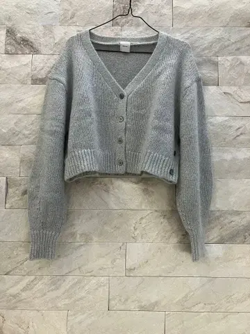 스픽 앤 스팬 스파클링 라메 숏 2way 가디건