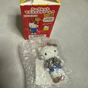 [ 미개봉 새상품 ] 헬로키티 시크릿 마스코트 참 A 레오파드 무늬