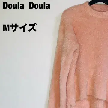 Doula Doula 포근포근 핑크 니트 스웨터 M 사이즈