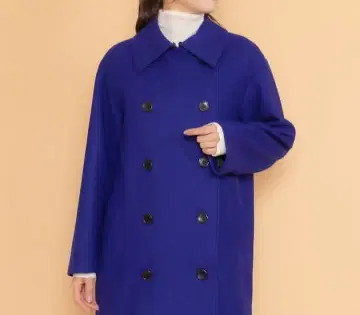 새상품 로이스크레용 한정 판매 롱 컬러 코트