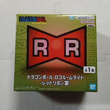 드래곤볼 로고 룸 라이트 레드 리본 군