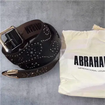 [즉완품] ABRAHAM 스터드 벨트 size 2