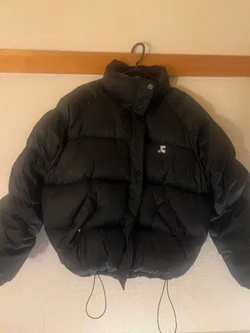 rest&recreation 다운 블랙 S 사이즈