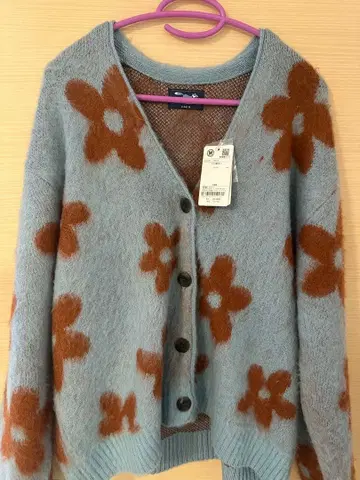 coen 꽃무늬 [ PENNEYS 별주 ] 기모 니트 가디건