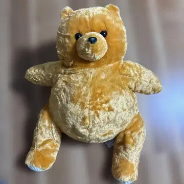 오렌지 컬러 곰 봉제 인형 ( 65cm )