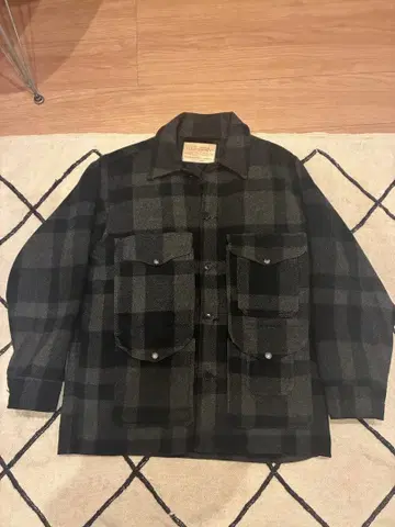 60s' C.C. FILSON CO. 맥키노 울 체크 자켓