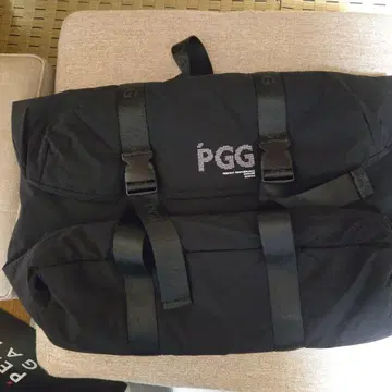 PGG 블랙 백팩 대용량