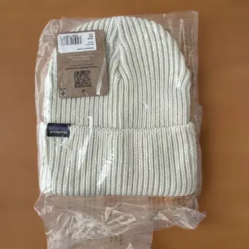 patagonia 아이보리 니트 모자