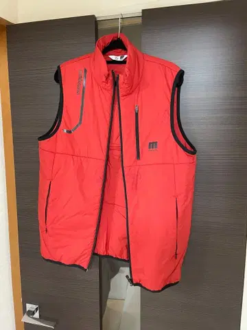 Munsingwear 레드 베스트 L 사이즈