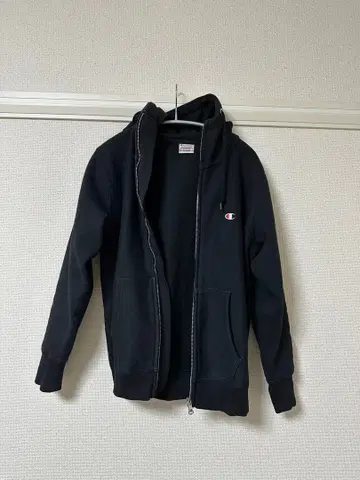 Champion 리버스 위브 스톰쉘 M 블랙 후드티