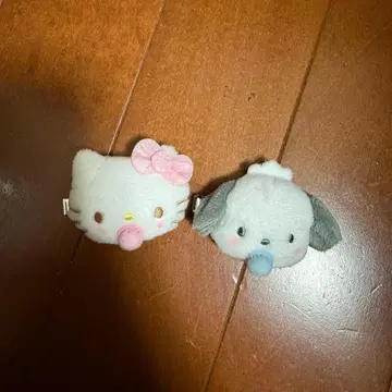 산리오 시크릿 마스코트 헤어 클립