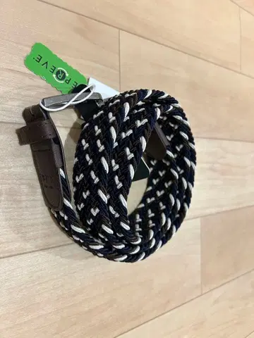 남성용 벨트 네이비