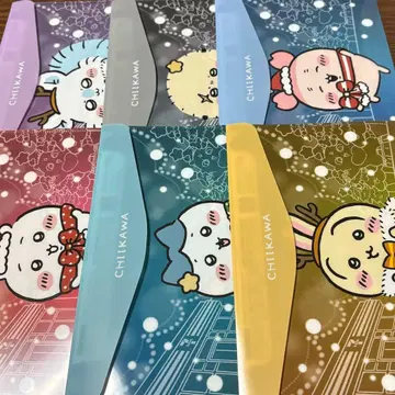 치이카와 (먼작귀) 세븐일레븐 클리어 파일 6장 세트