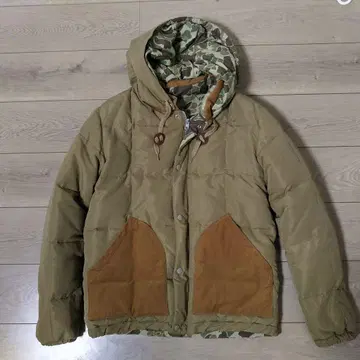 드라이 스틱 다운 자켓 인 리버서블