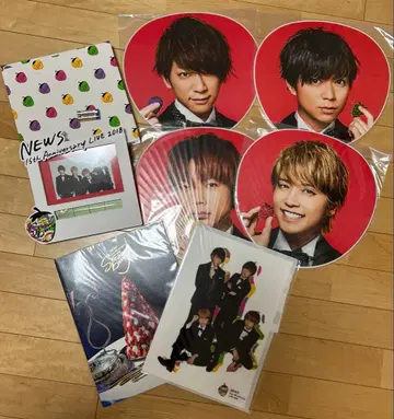 NEWS 15주년 기념일 라이브 2018 굿즈 세트